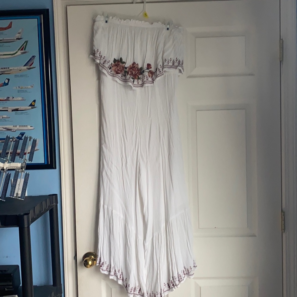 Strapless jumpsuit from American Eagle
